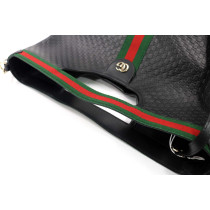 Gucci Giglio Tote Bag Pelle Nera