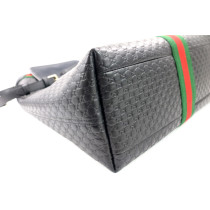 Gucci Giglio Tote Bag Pelle Nera