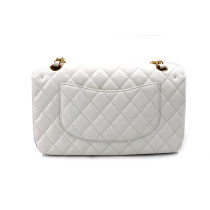 Chanel Timeless 11.12 Pelle Bianca
