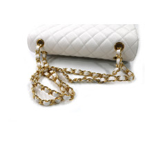 Chanel Timeless 11.12 Pelle Bianca