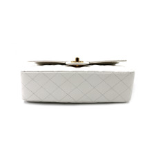 Chanel Timeless 11.12 Pelle Bianca
