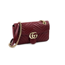 Gucci Marmont Pelle Bordeaux