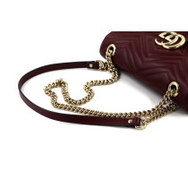 Gucci Marmont Pelle Bordeaux