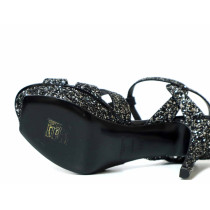 Saint Laurent Sandali Tribute Pelle Nera