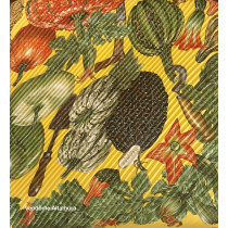 Hermès Plisse' "Citrouilles e Coloquintes"