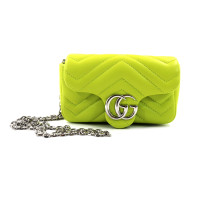 Gucci Marmont Mini Pelle Verde Lime