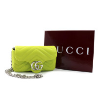 Gucci Marmont Mini Pelle Verde Lime