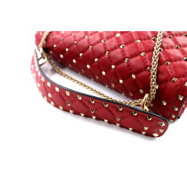 Valentino Spike Pelle Rossa