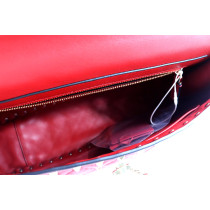 Valentino Spike Pelle Rossa