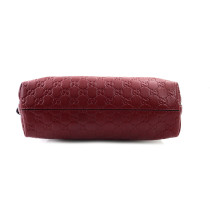 Gucci Emblem Pelle Bordeaux
