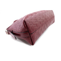Gucci Emblem Pelle Bordeaux