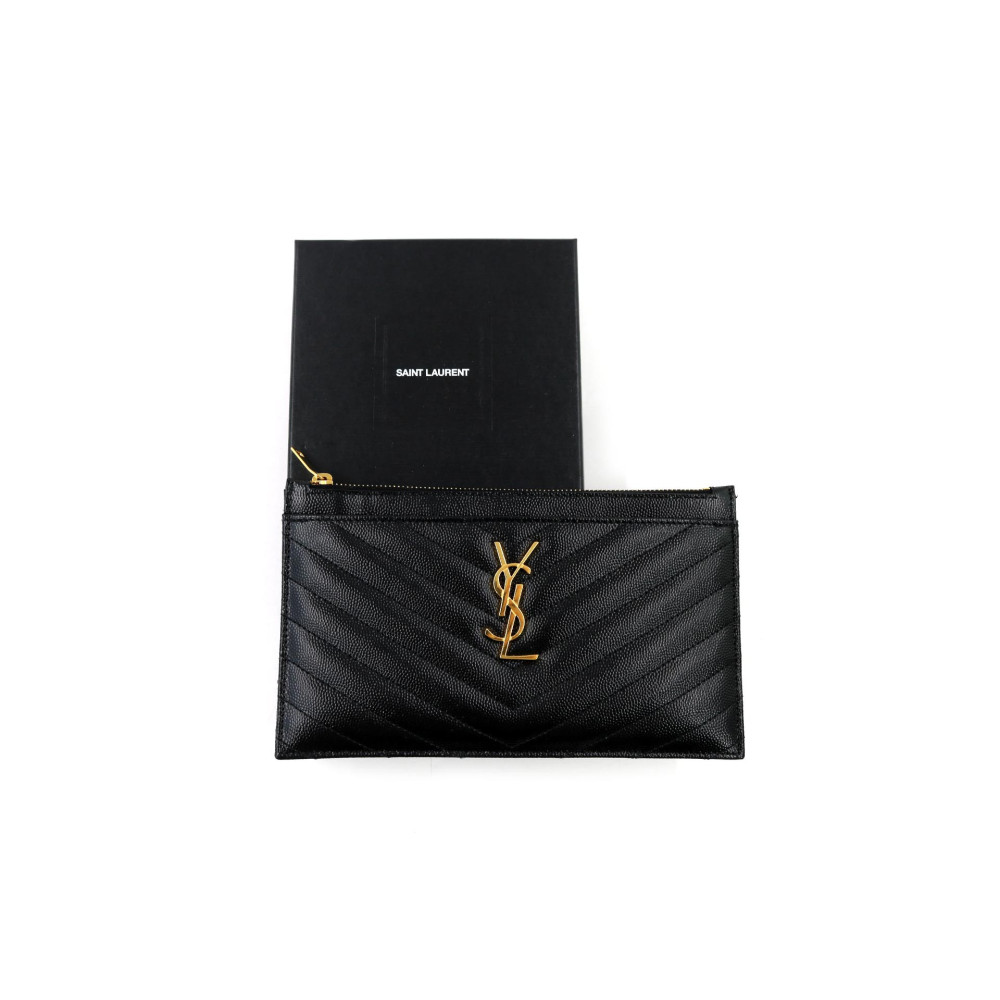 Saint Laurent Busta Pelle Nera