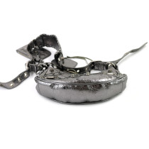 Balenciaga Le Cagole Pelle Argento