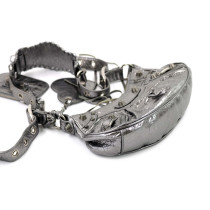 Balenciaga Le Cagole Pelle Argento