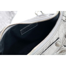 Balenciaga Le Cagole Pelle Argento