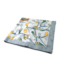 Hermes Foulard Seta Azzurra