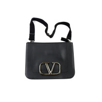 Valentino Tracolla Pelle Nera