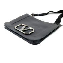 Valentino Tracolla Pelle Nera