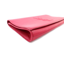 Saint Laurent Pochette Pelle Fucsia