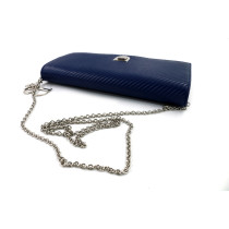 Dior Pochette Diorama Pelle Blu