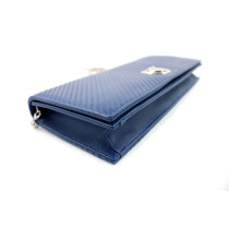 Dior Pochette Diorama Pelle Blu
