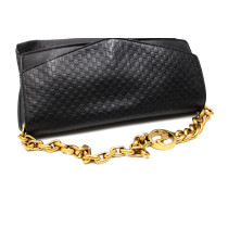 Gucci Borsa a Spalla pelle Guccissima e Catena