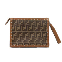 Fendi Pouch Zucca Marrone