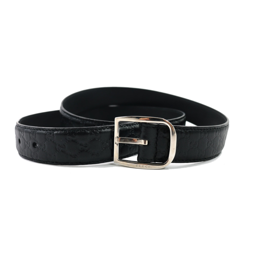 Gucci Cintura Pelle Nera