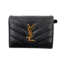 Saint Laurent Portafoglio Pelle Nera