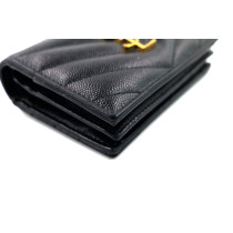 Saint Laurent Portafoglio Pelle Nera