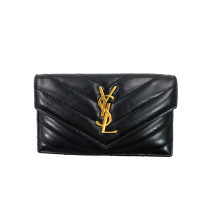 Saint Laurent Portafoglio Pelle Nera