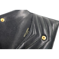 Saint Laurent Portafoglio Pelle Nera