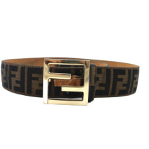 Fendi Cintura Zucca Marrone