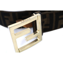 Fendi Cintura Zucca Marrone