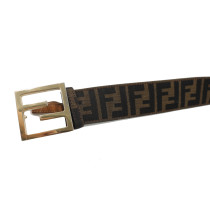 Fendi Cintura Zucca Marrone