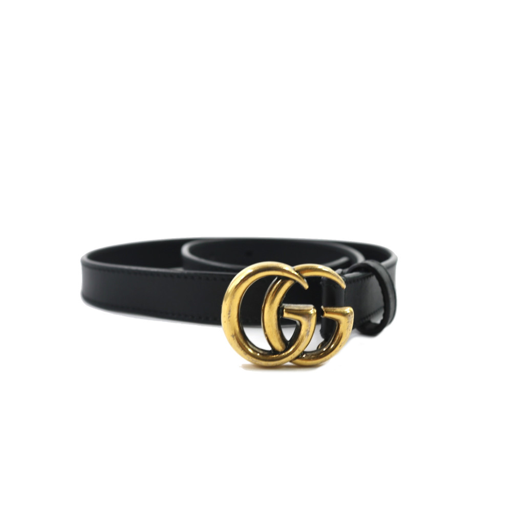 Gucci Cintura Pelle Nera