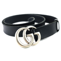 Gucci Cintura Pelle Nera