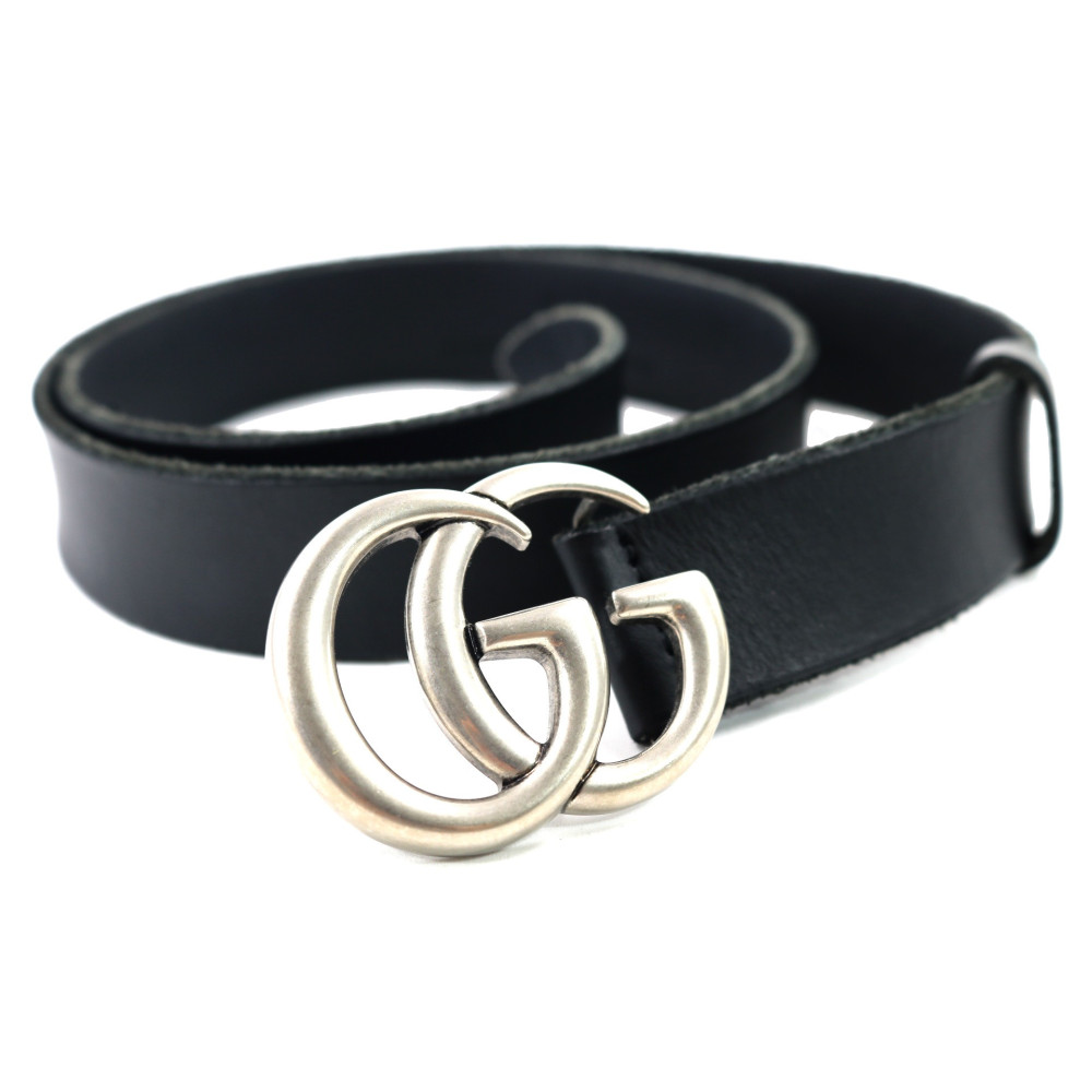 Gucci Cintura Pelle Nera