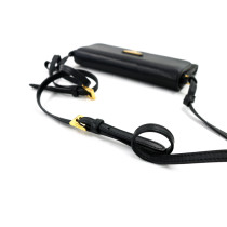 Prada Portafoglio Pelle e Nylon Nero
