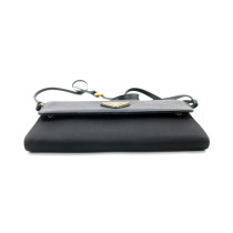 Prada Portafoglio Pelle e Nylon Nero