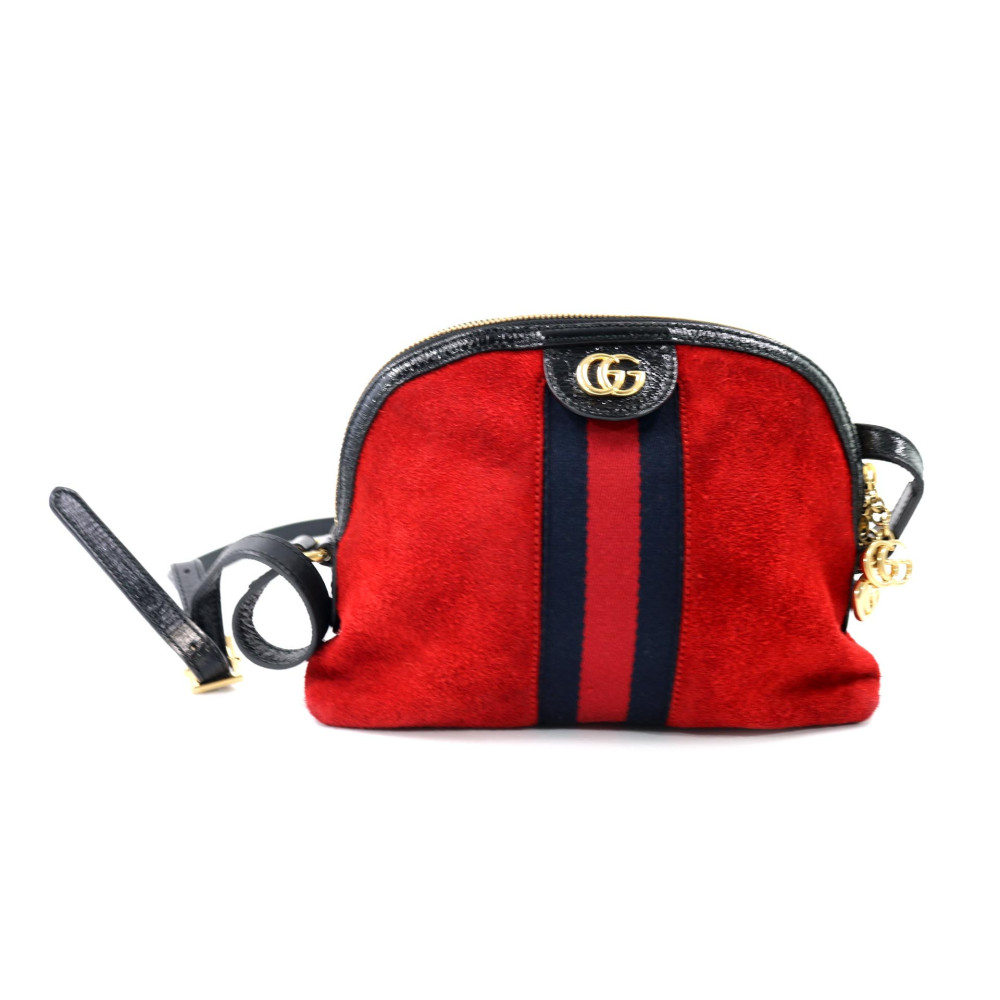 Gucci Ophidia Dome Small Pelle Rossa