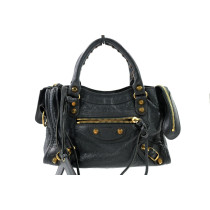Balenciaga City Mini Pelle Grigia