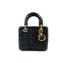 Dior Lady Dior Piccola Pelle Nera