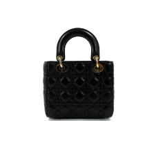 Dior Lady Dior Piccola Pelle Nera