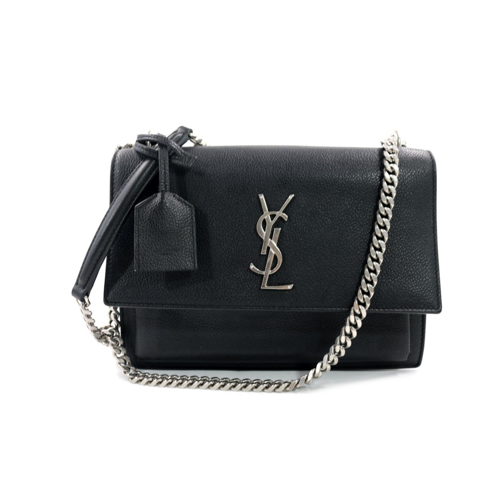 Saint Laurent Sunset Medium Pelle Nera