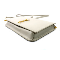 Saint Laurent Portacellulare Cassandre Pelle Burro