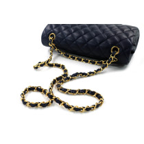 Chanel Timeless Pelle D'Agnello Blu Notte