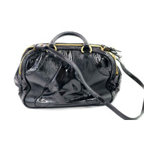 Miu Miu Bowling Bag Vernis Nera