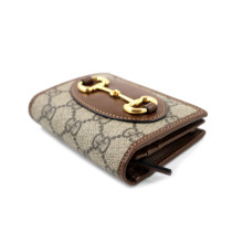 Gucci Portafoglio Horsebit GG Beige