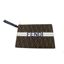 Fendi Pouch Zucca Marrone